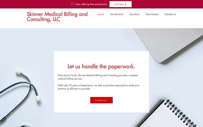 skinnermedicalbilling.com snapshot