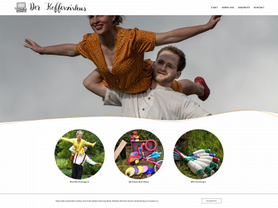 kofferzirkus.de snapshot