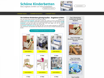 kinderbett-guenstig.de snapshot