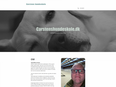 carstenshundeskole.dk snapshot
