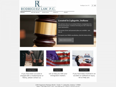 rodriguezlawpc.com snapshot