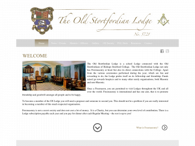 oldstortfordianlodge.org.uk snapshot