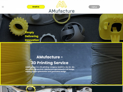 amufacture.co.uk snapshot