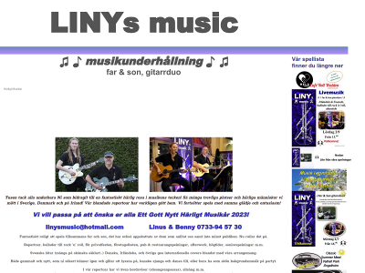 linysmusic.se snapshot