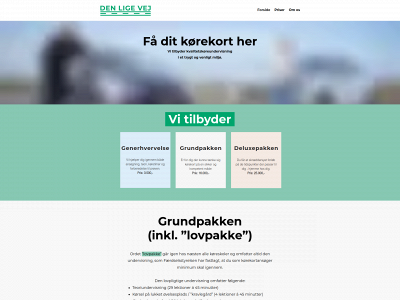 denligevej.dk snapshot
