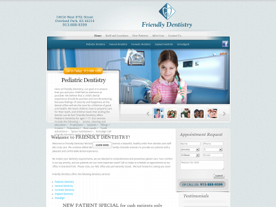 myfriendlydentistry.com snapshot