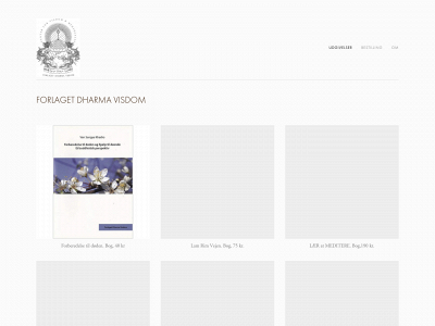 dharmavisdom.dk snapshot