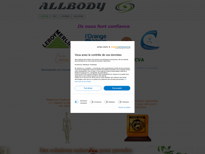 allbody.fr snapshot