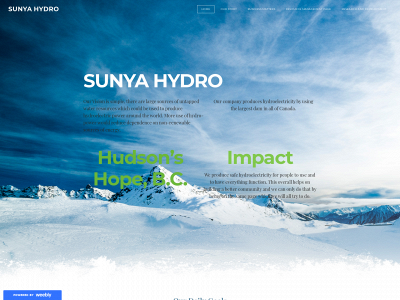 sunyahydro.weebly.com snapshot