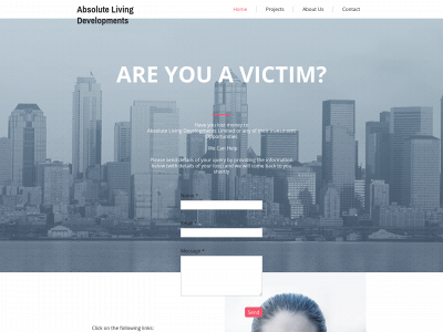 absolute-living-developments.com snapshot