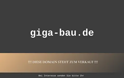 giga-bau.de snapshot