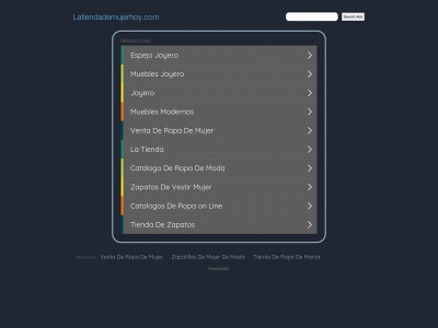 latiendademujerhoy.com snapshot
