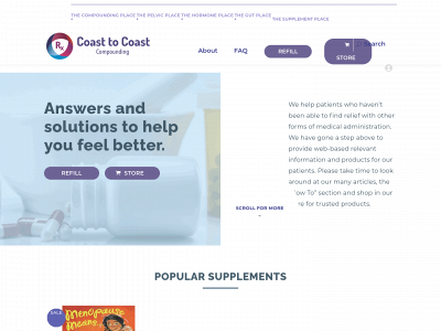 coasttocoastcompounding.com snapshot