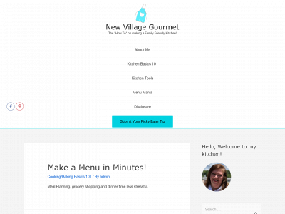 newvillagegourmet.com snapshot