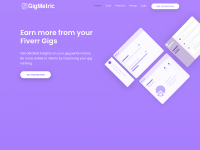 gigmetric.com snapshot
