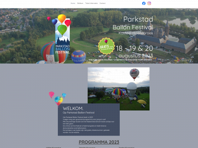 parkstadballonfestival.nl snapshot