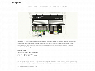www.trangallan.com snapshot