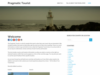 pragmatictourist.com snapshot