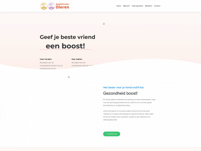 gezondvoordieren.nl snapshot
