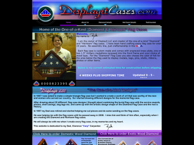 displayitcases.com snapshot