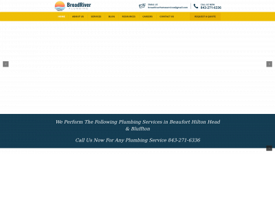 broadriverplumbing.com snapshot