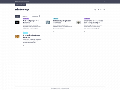 mindsweep.online snapshot