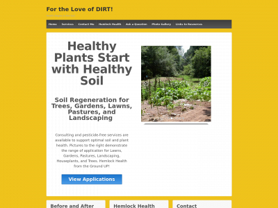 fortheloveofdirt.com snapshot