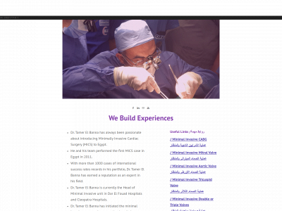 www.drtamerelbanna.com snapshot