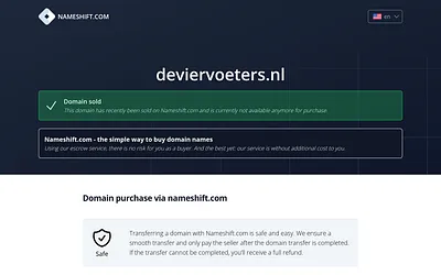 deviervoeters.nl snapshot