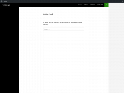 vancepage.com snapshot