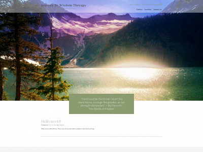 journeytowisdomtherapy.com snapshot