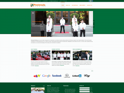 peninsulaparking.com snapshot