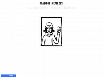 maddiekemezisportfolio.weebly.com snapshot