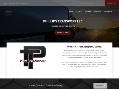 phillipstransportllc.com snapshot