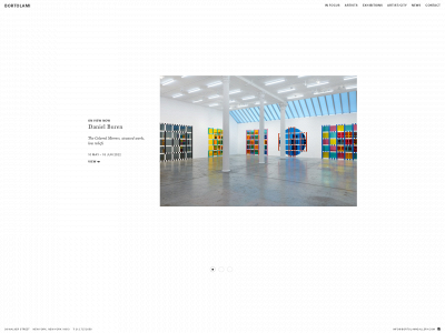 bortolamigallery.com snapshot