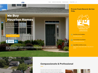 webuyhoustonhomes.com snapshot