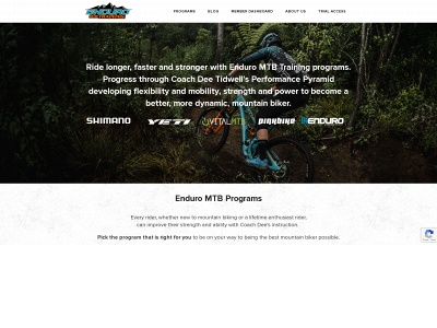 enduromtbtraining.com snapshot