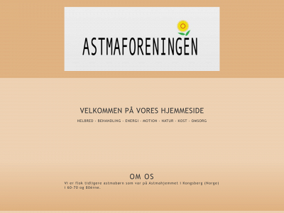 astmaforeningen.dk snapshot