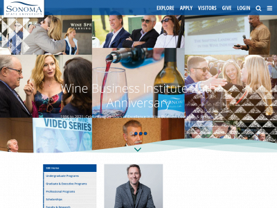 sbe.sonoma.edu snapshot