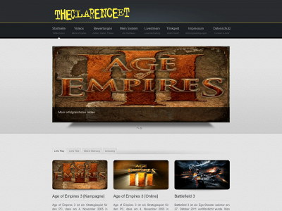 www.theclarenceet.de snapshot