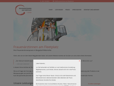 frauenaerztinnen-am-fleetplatz.de snapshot