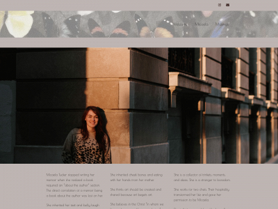 micaelatucker.com snapshot
