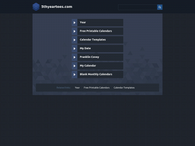 5thyeartees.com snapshot