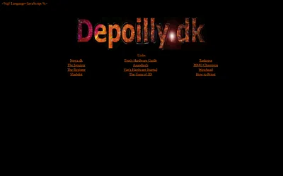 depoilly.dk snapshot