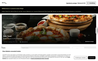 solo-food.com snapshot