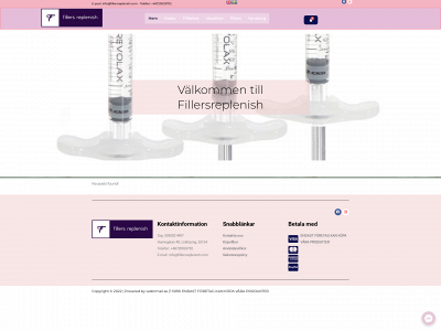 fillersreplenish.com snapshot