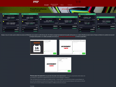 pronospourlespauvres.fr snapshot