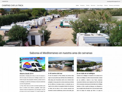 campingcarlafinca.com snapshot
