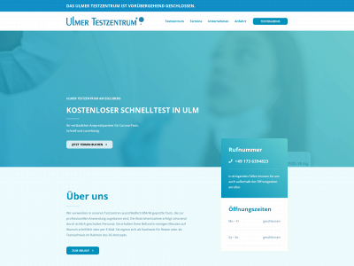 ulmer-testzentrum.de snapshot