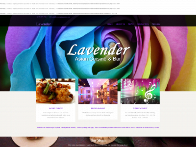 lavenderasiancuisine.com snapshot